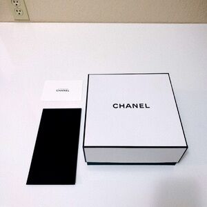 Authentic Chanel Gift/Packaging Box with Cards